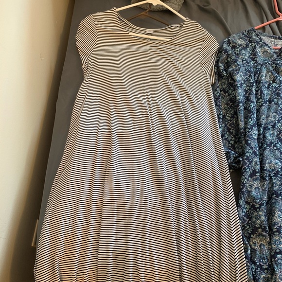 Black and white tshirt dress - Picture 1 of 1